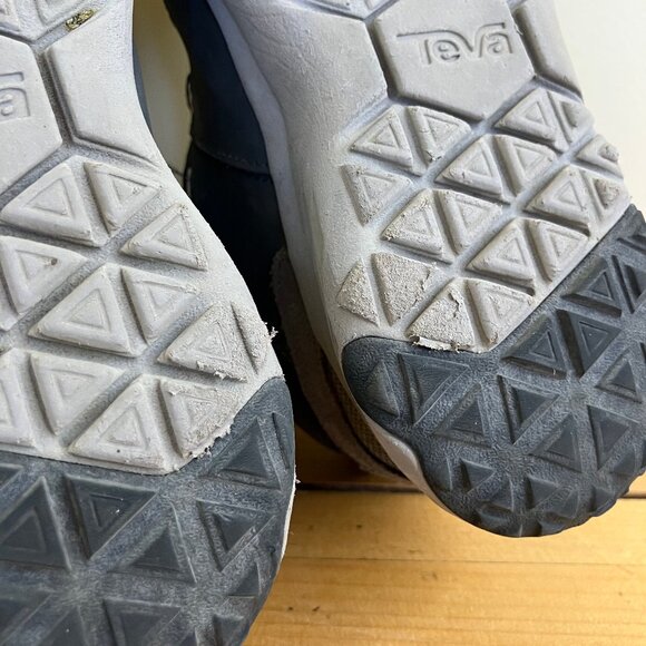 Teva Kids Canyonview Mid Hiking Boots Waterproof Shoes Unisex Grey Youth Size 2 - Picture 8 of 10